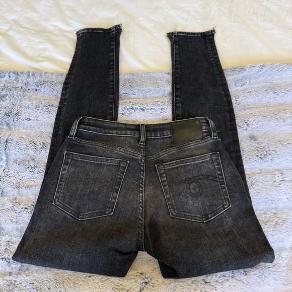 R13 Alison Skinny Black Jeans - Picture 6 of 7